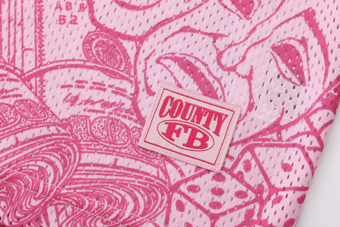 FB County Graffiti Basketball Jersey
