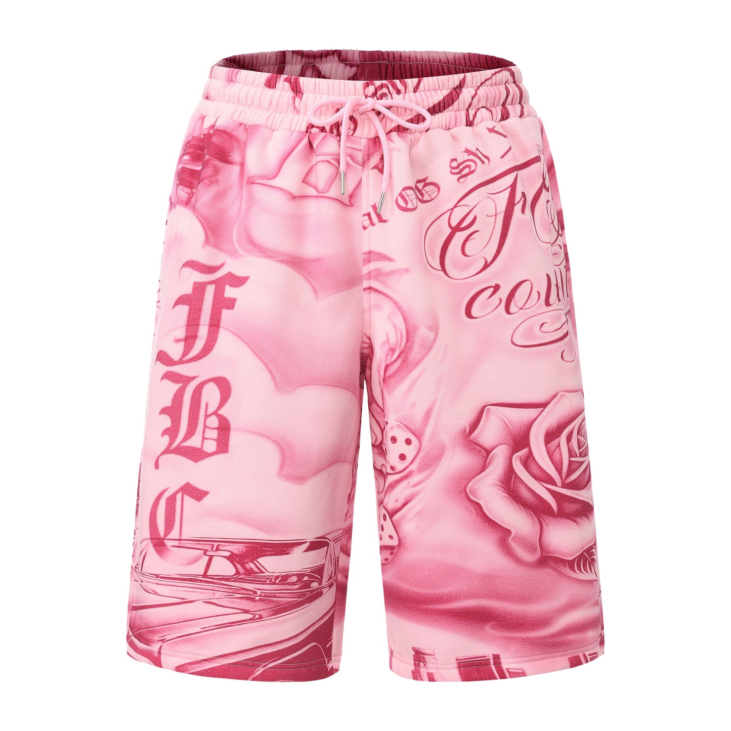 FB County Tatted Up Baggy Fleece Shorts
