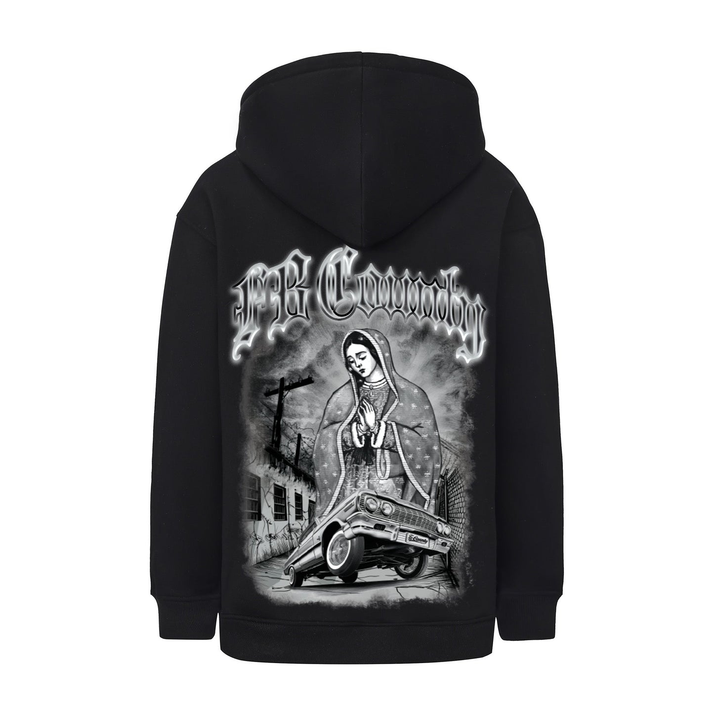 FB County Heavyweight Oversized Graphic Hoodies