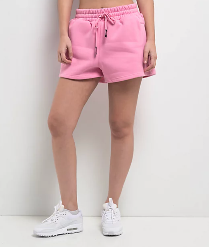 FB County Fleece Rhinestone Shorts