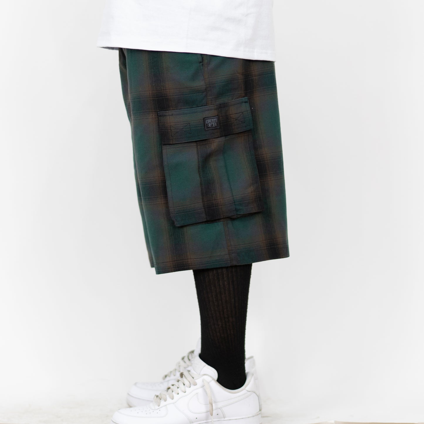 FB County Cargo Checker Shorts
