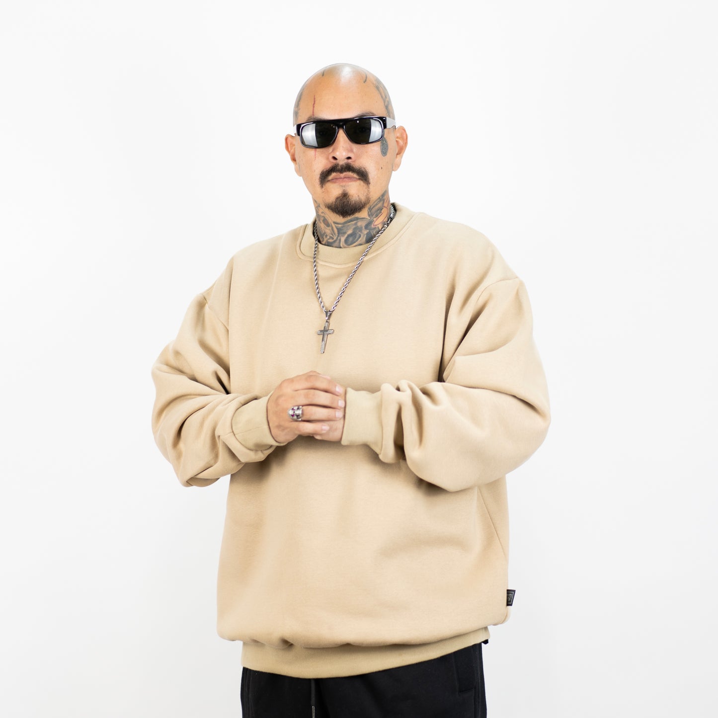 FB County 13oz Heavyweight Long Sleeve Crew Neck