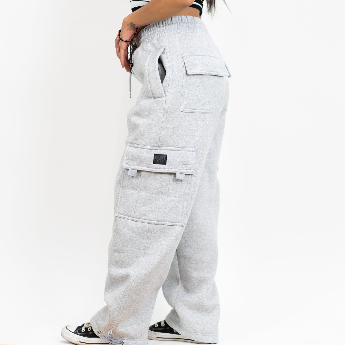 FB County Heavyweight Baggy Cargo Sweatpant