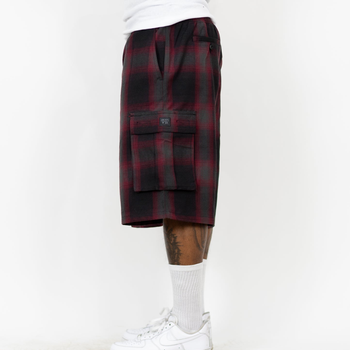FB County Cargo Checker Shorts
