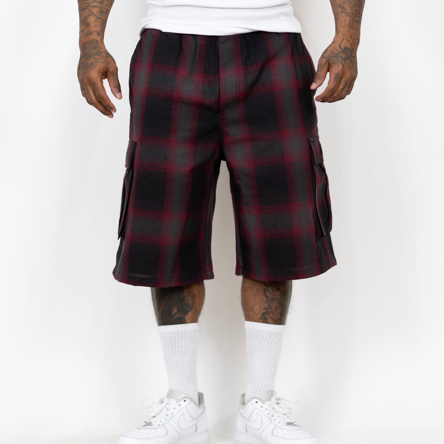 FB County Cargo Checker Shorts