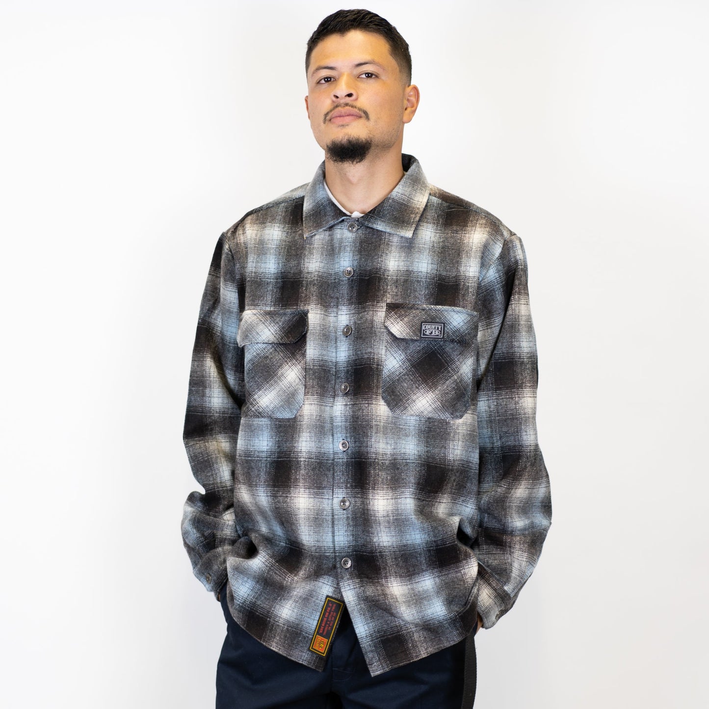 FB County Super Heavyweight Wool Blend Long Sleeve Shirt
