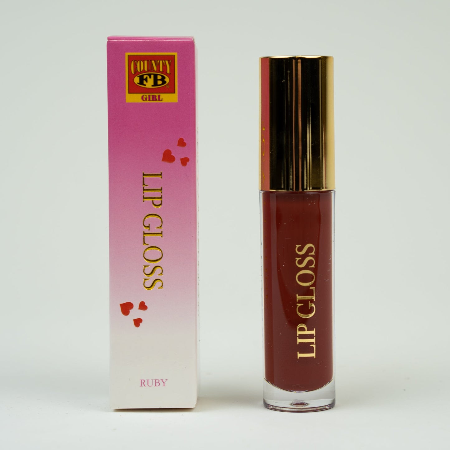 FB County Lip Gloss- 'Ruby'