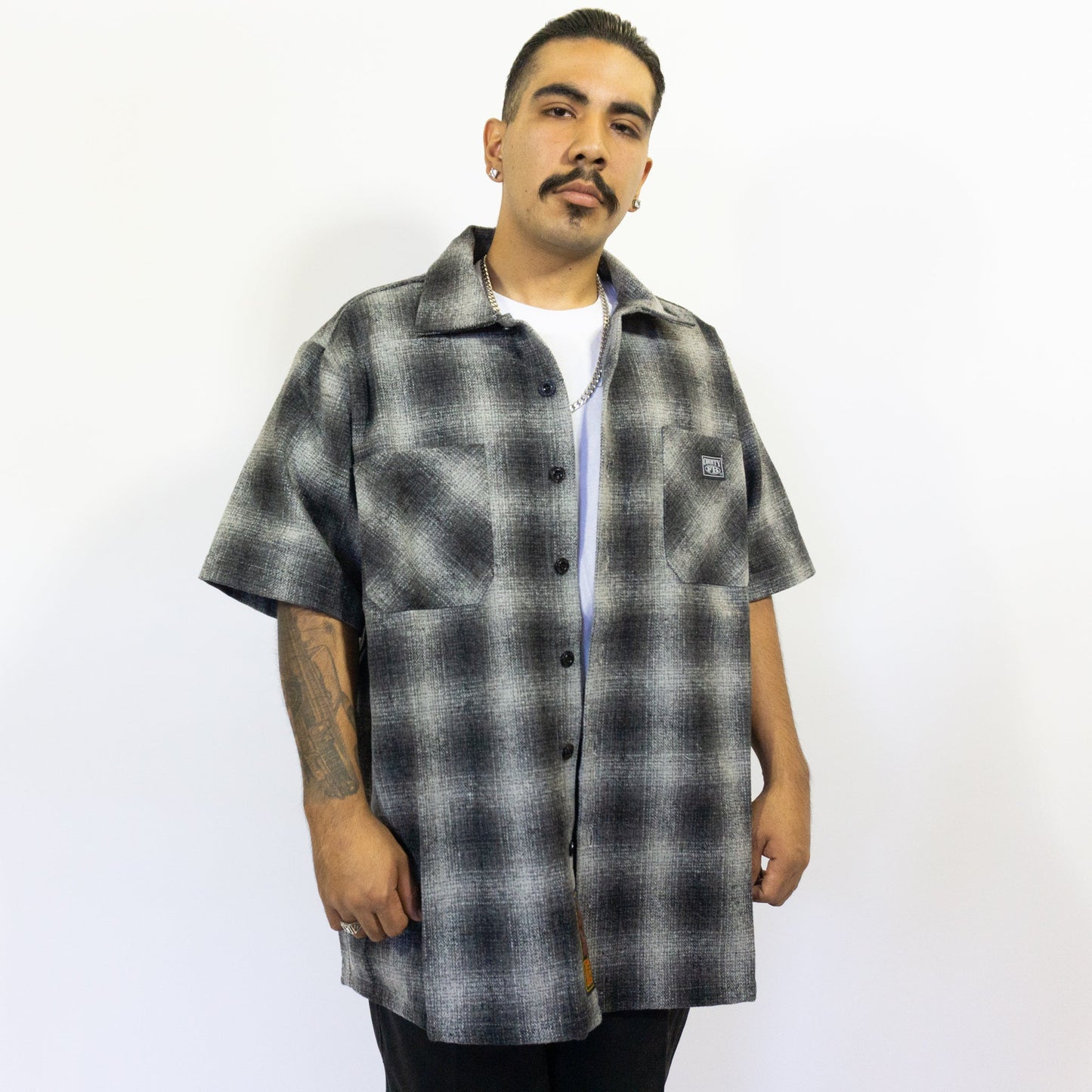 FB County Short Sleeve Wool Shirt - Big & Tall Sizes