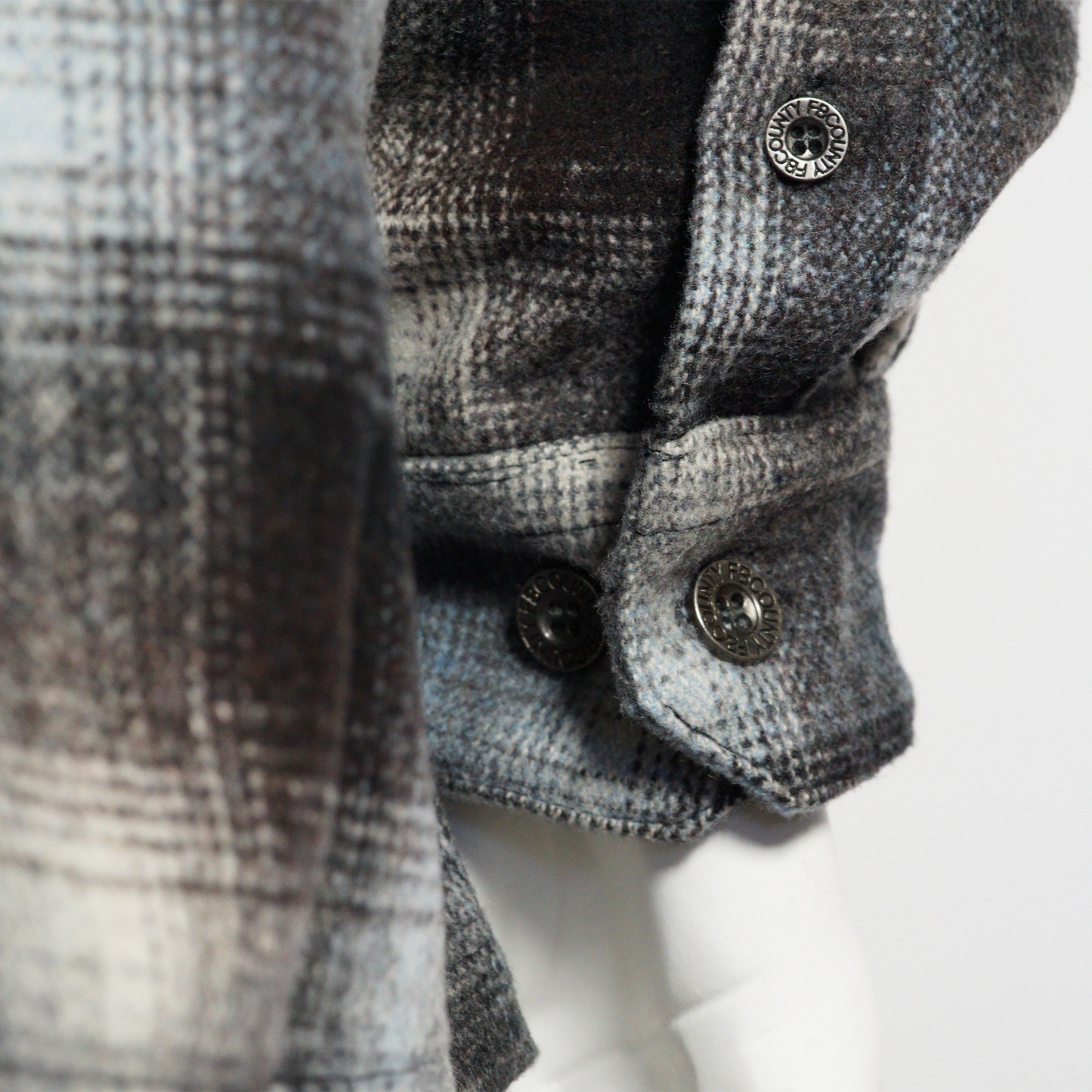 FB County Super Heavyweight Wool Blend Long Sleeve Shirt