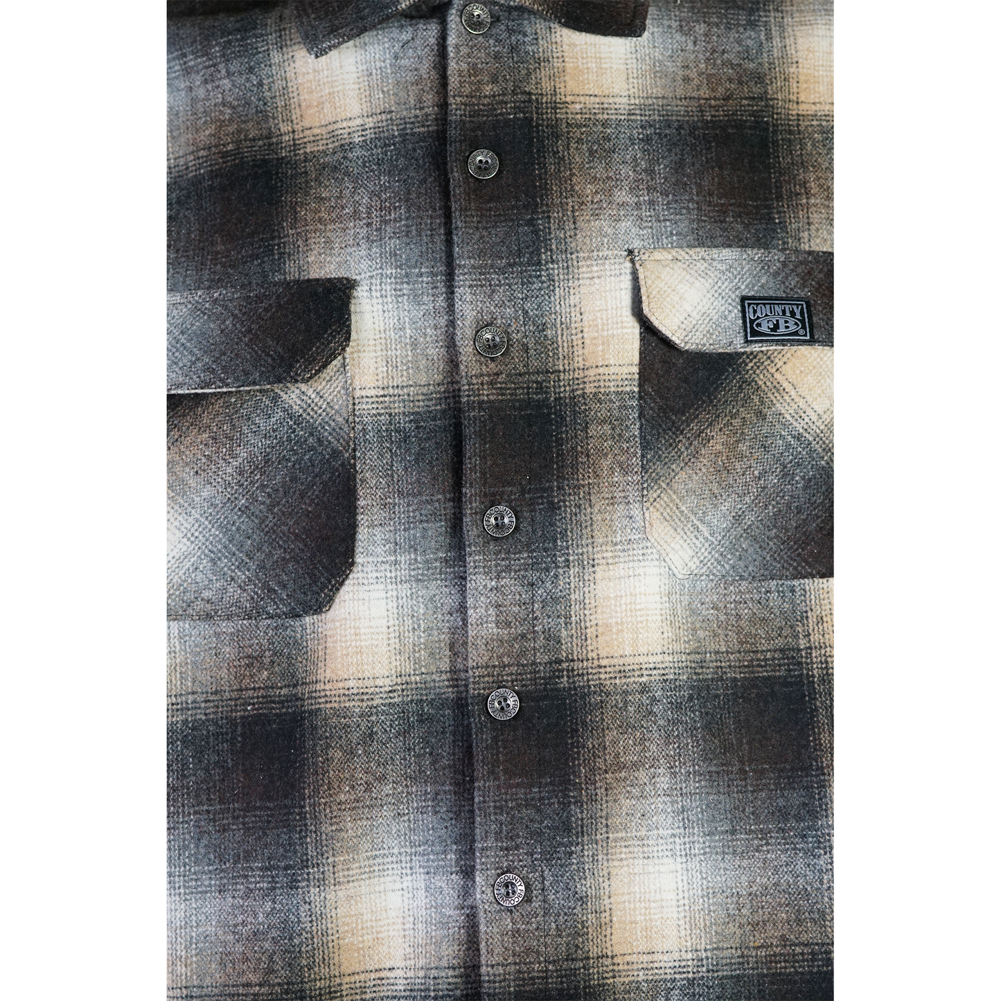 FB County Super Heavyweight Wool Blend Long Sleeve Shirt