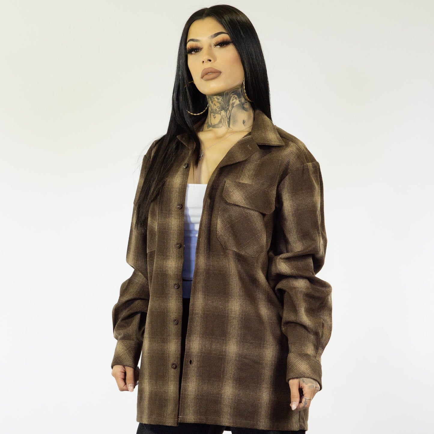 FB County Super Heavyweight Wool Blend Long Sleeve Shirt