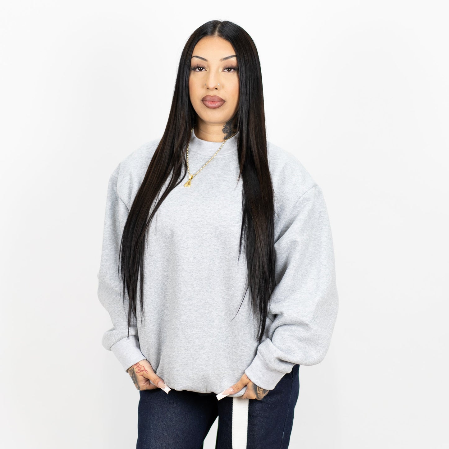 FB County 13oz Heavyweight Long Sleeve Crew Neck