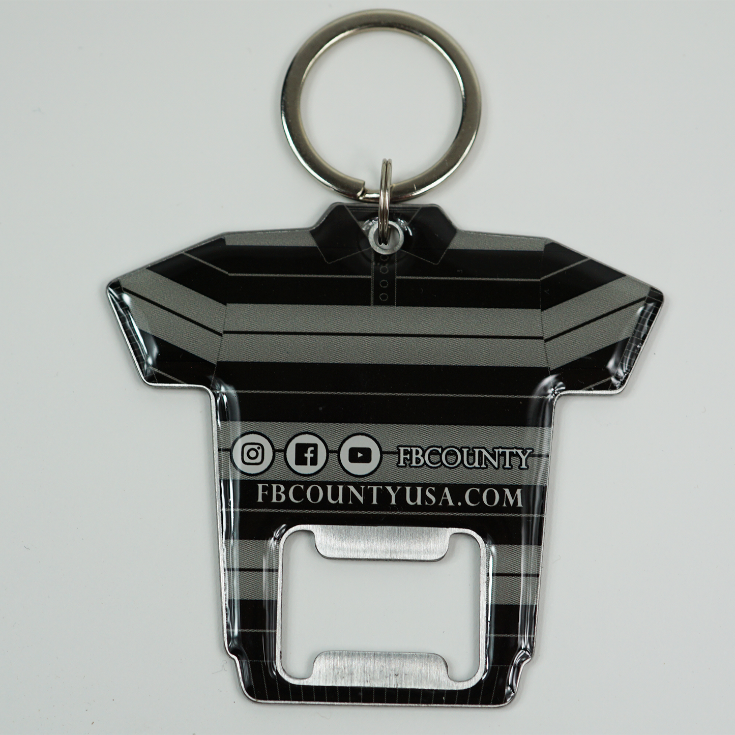 FB County Keychain Back Side. Chicano Keychain. Premium Quality Keychain Attachment.
