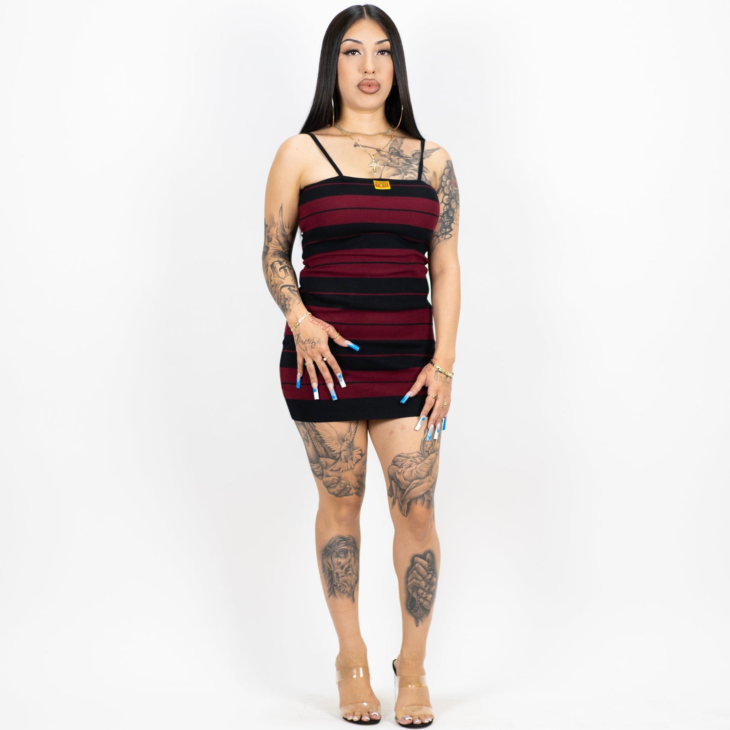 FB County Charlie Brown Lace-Up Dress