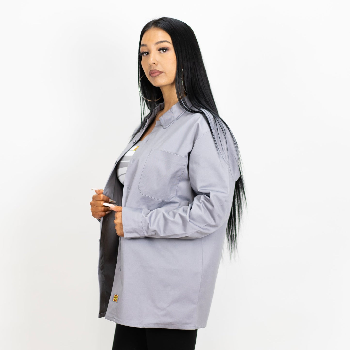 FB County Heavyweight Long Sleeve Kackies Work Shirt