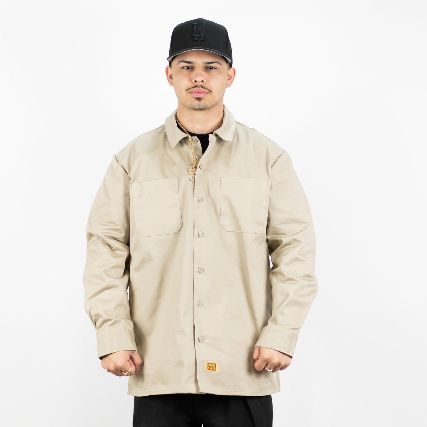 FB County Heavyweight Long Sleeve Kackies Work Shirt