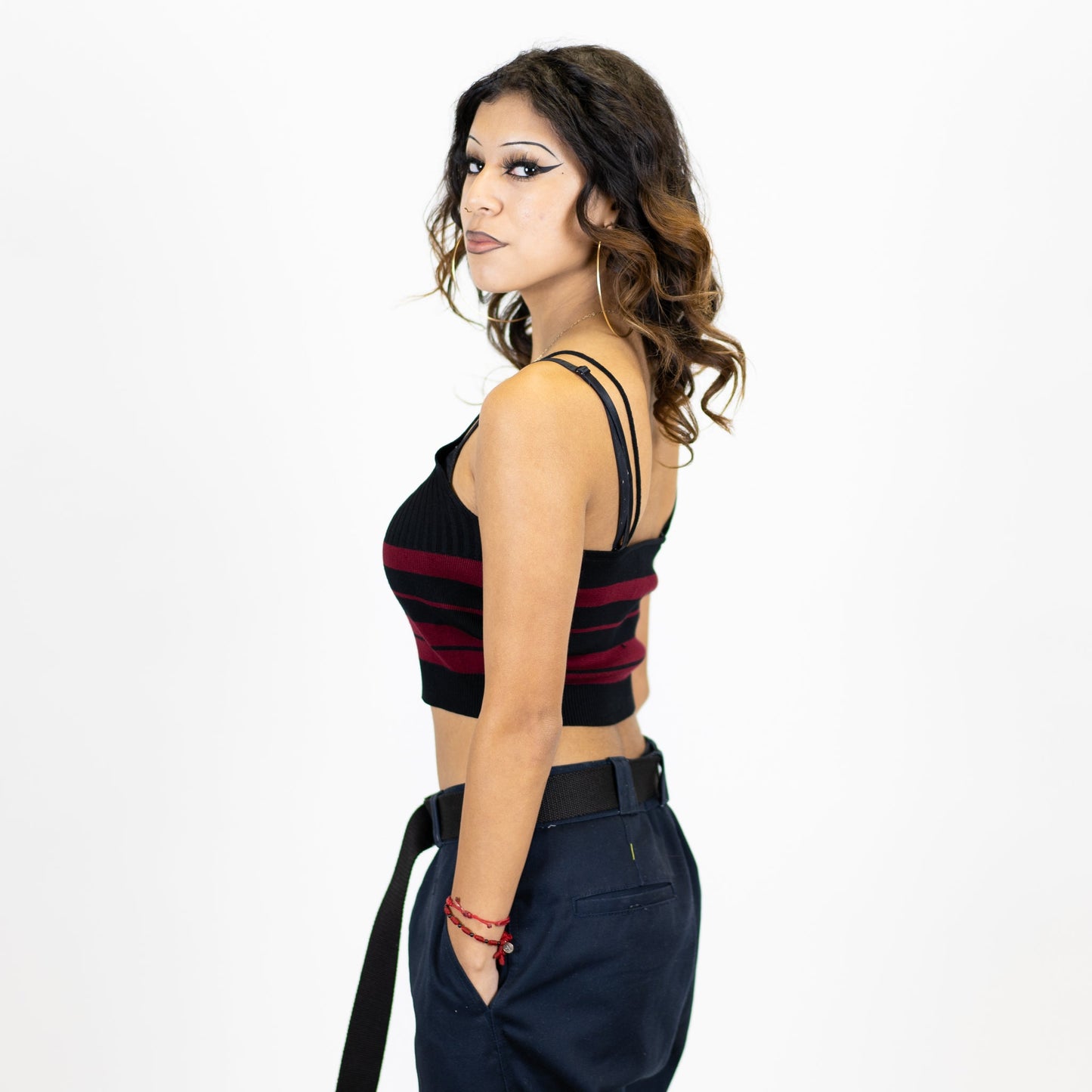 FB County Charlie Brown Spaghetti Strap Tank Top