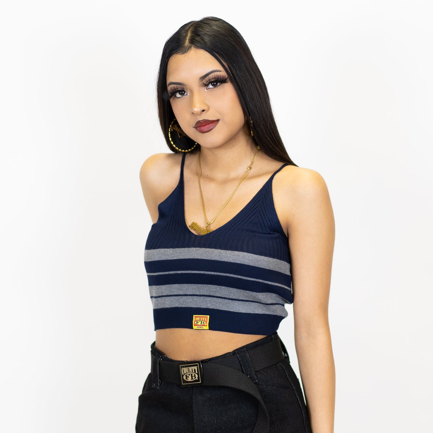 FB County Charlie Brown Spaghetti Strap Tank Top