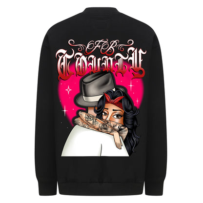 FB County Heavyweight Oversized Love Graphic Fleece Crewneck