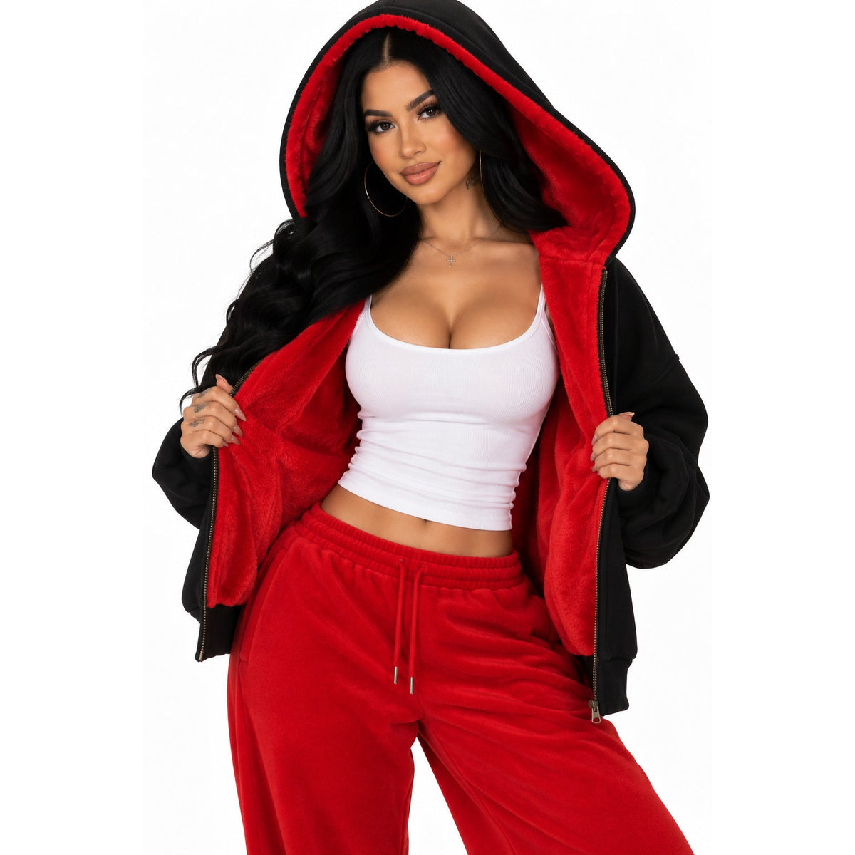 FB County Heavyweight Cozy Zip-Up Hoodie