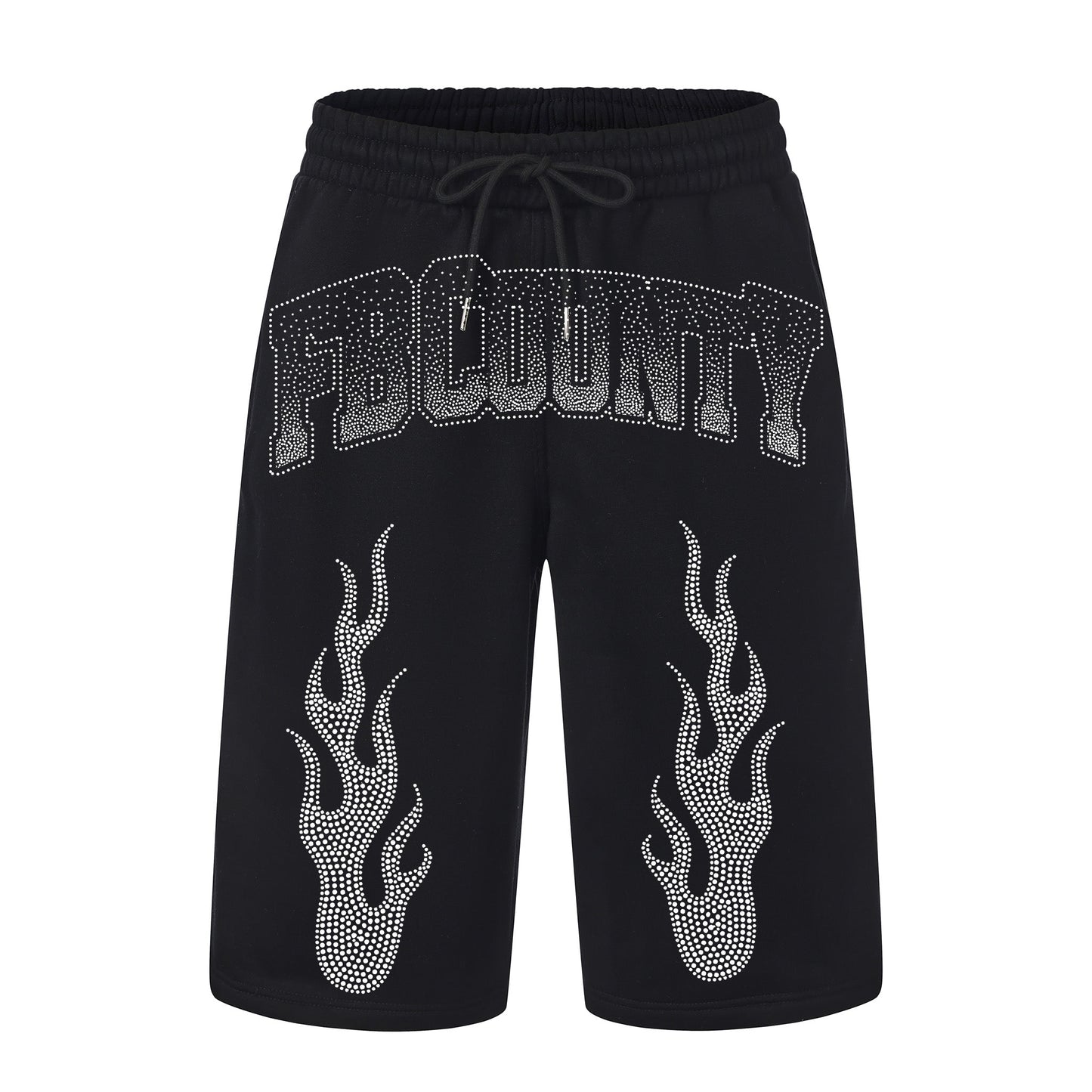 FB County Heavyweight Graphic Baggy Fleece Shorts