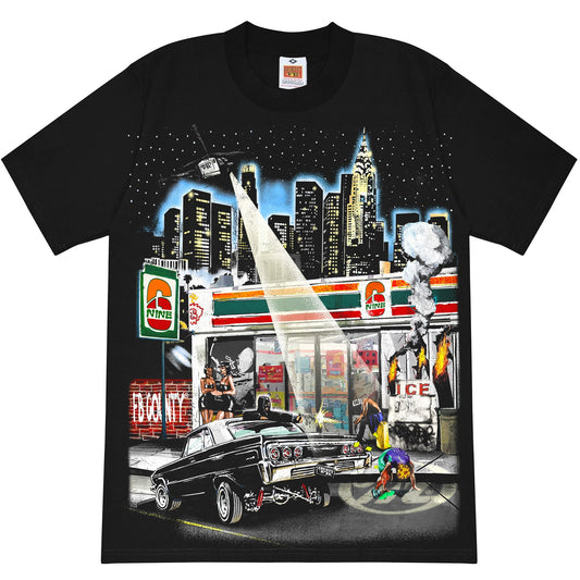 FB County Ghetto Bird Heavy Hard T-Shirt