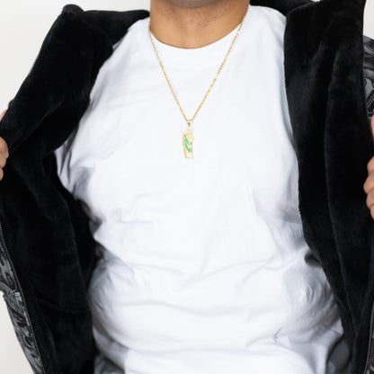 FB County Tatted Up Cozy Denim Jacket