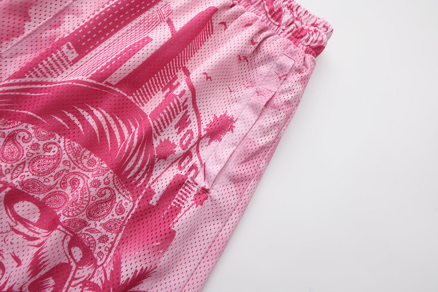 FB County Graffiti Mesh Shorts