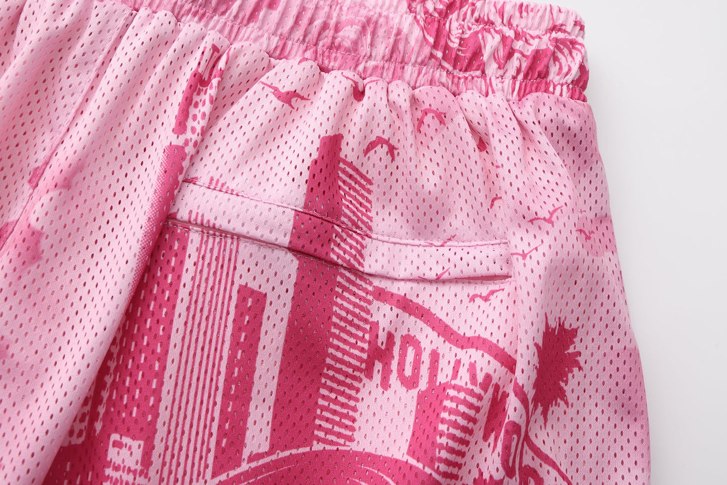 FB County Graffiti Mesh Shorts