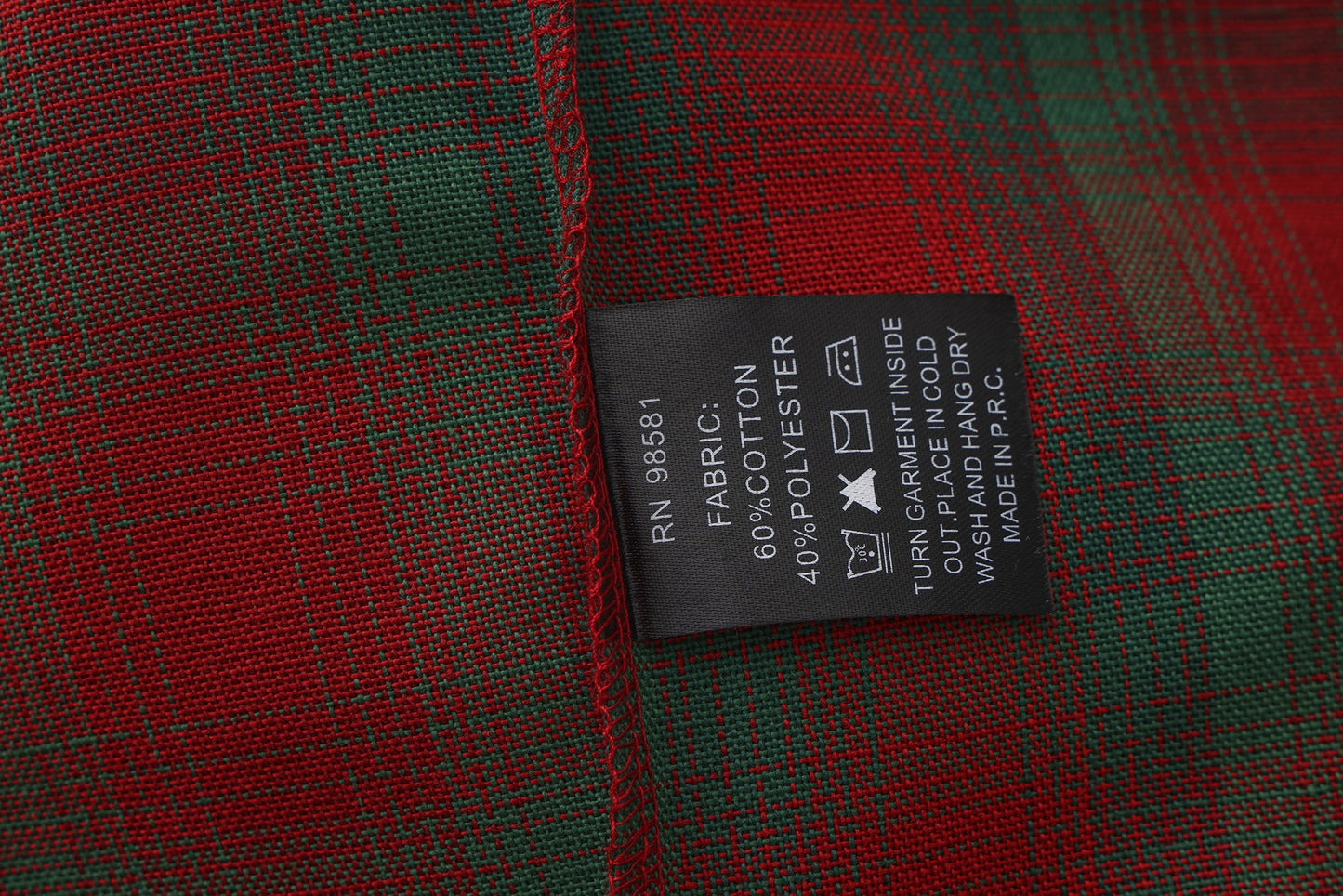 FB County Candy Cane Checker Shirt