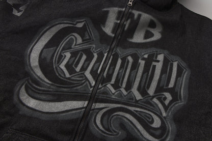 FB County Tatted Up Cozy Denim Jacket