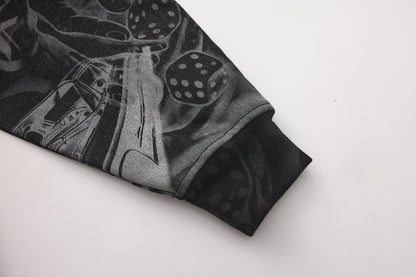 FB County Tatted Up Cozy Denim Jacket