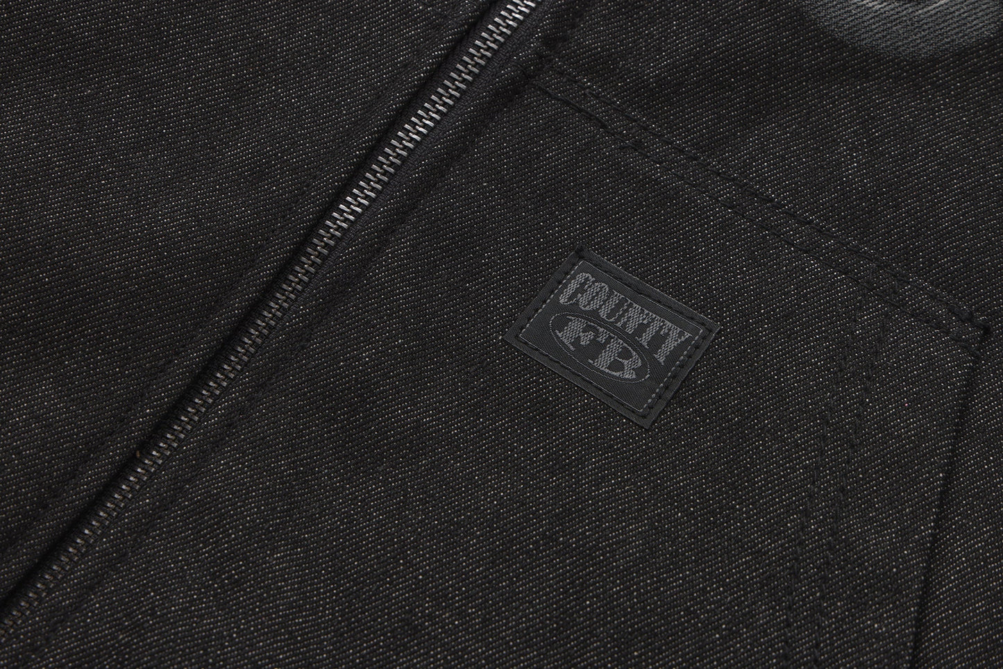 FB County Tatted Up Cozy Denim Jacket