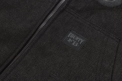 FB County Tatted Up Cozy Denim Jacket