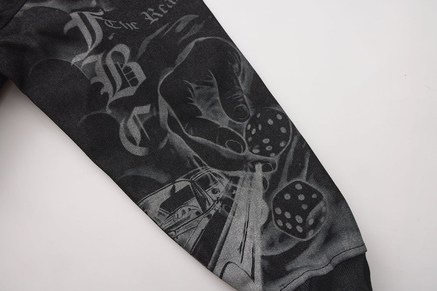 FB County Tatted Up Cozy Denim Jacket