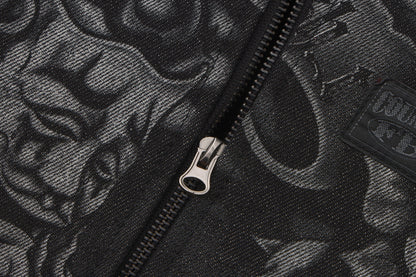 FB County Inked Up Cozy Denim Jacket