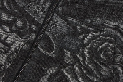 FB County Inked Up Cozy Denim Jacket