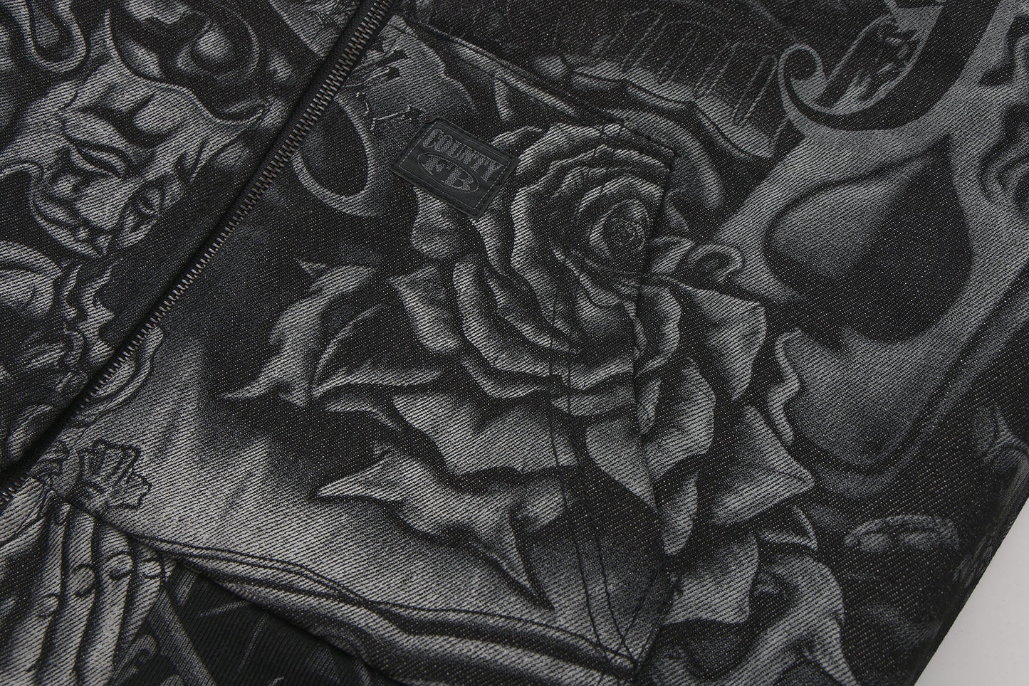 FB County Inked Up Cozy Denim Jacket