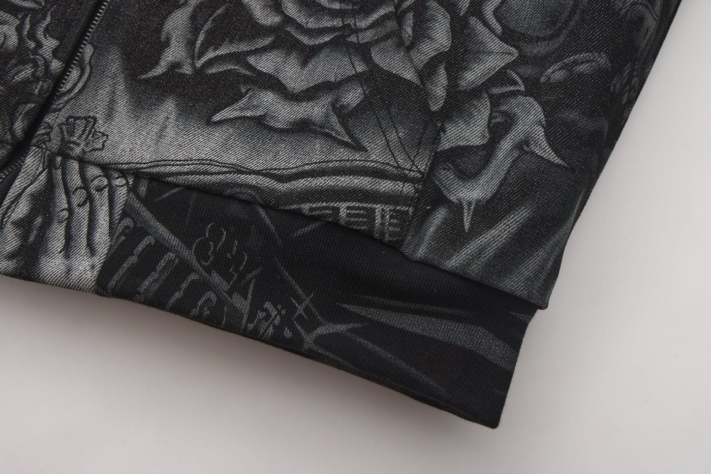 FB County Inked Up Cozy Denim Jacket