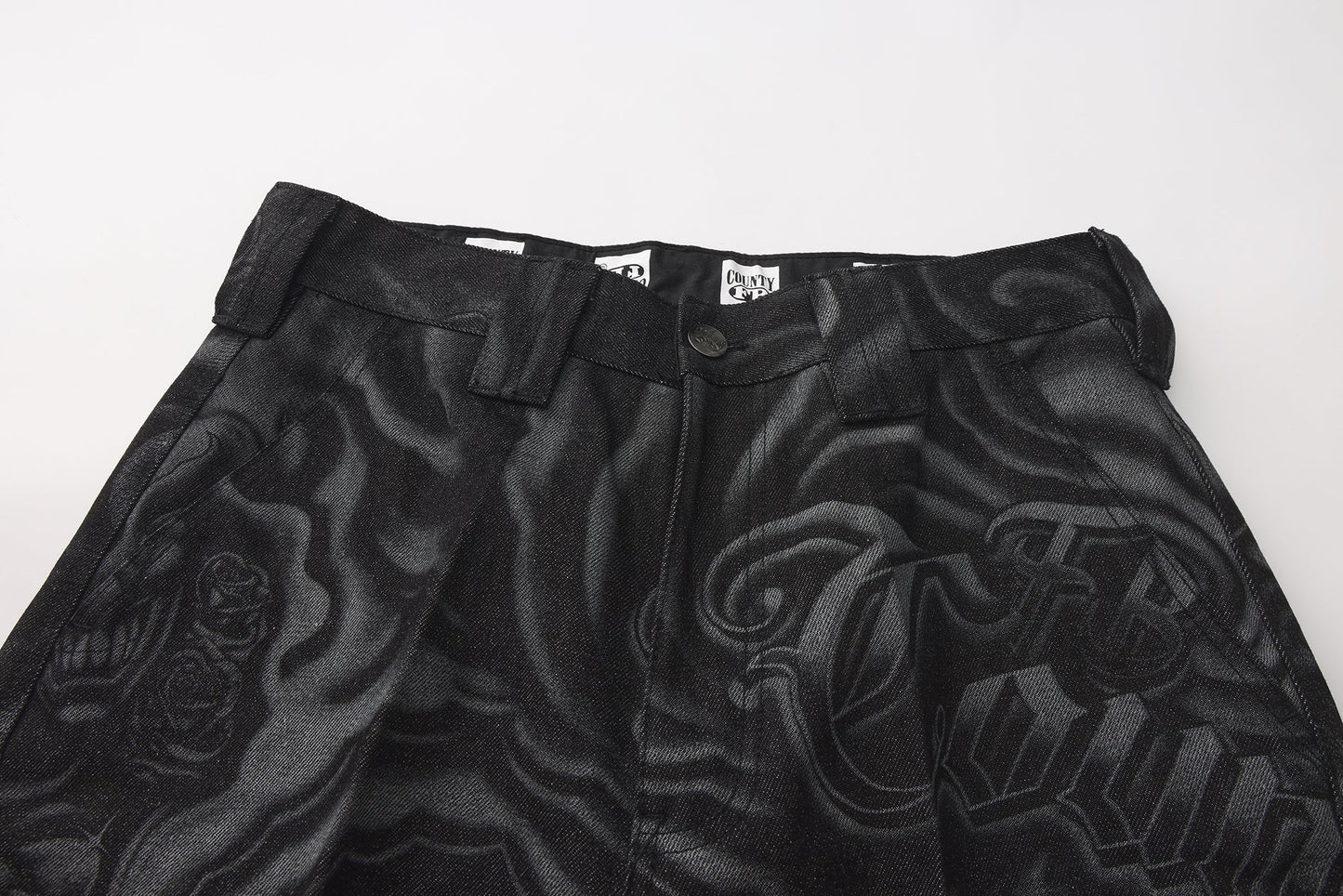 FB County Inked Up Hard Denim Pants