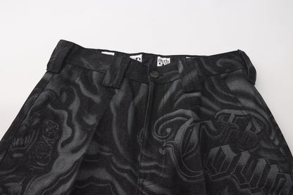 FB County Inked Up Hard Denim Pants