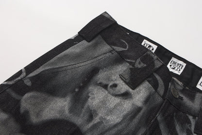 FB County Tatted Up Hard Denim Pants
