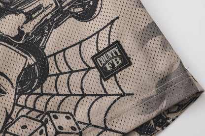 FB County Graffiti Mesh Shorts