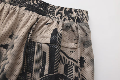 FB County Graffiti Mesh Shorts