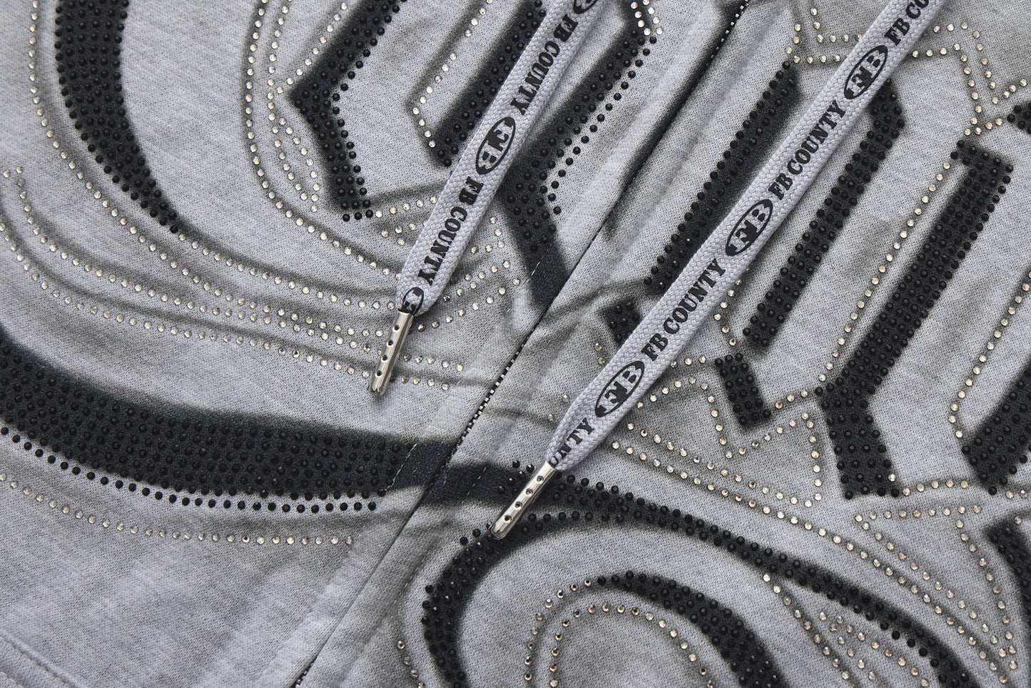 FB County Rhinestone Tatted Up Hoodie