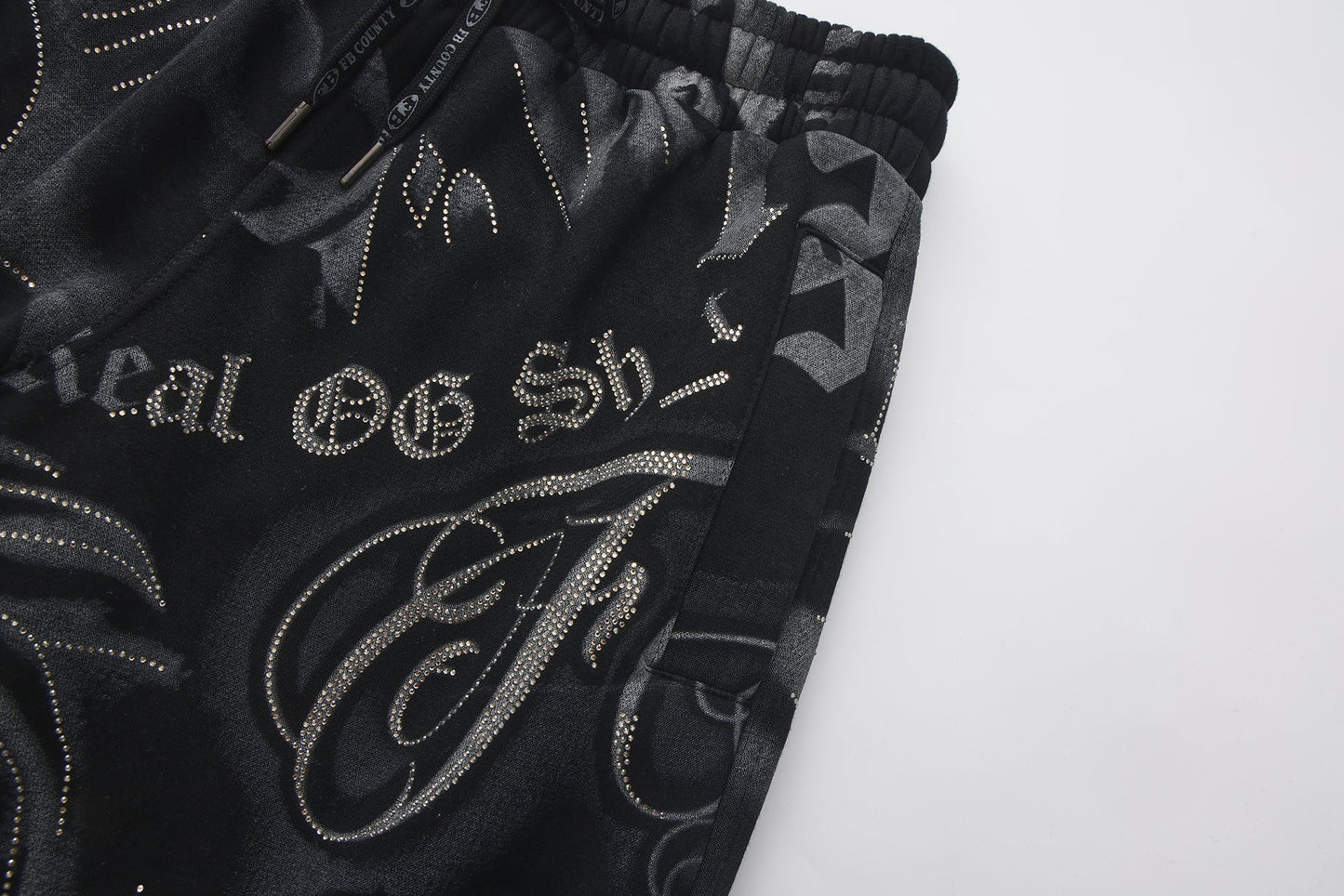 FB County Rhinestone Tatted Up Sweatpant