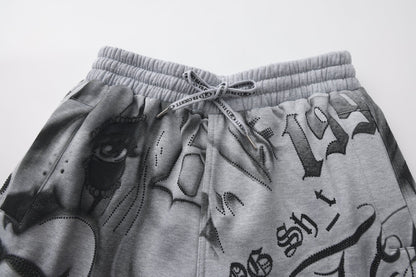 FB County Rhinestone Tatted Up Sweatpant