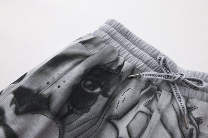 FB County Rhinestone Tatted Up Sweatpant