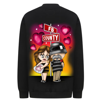 FB County Heavyweight Oversized Love Graphic Fleece Crewneck