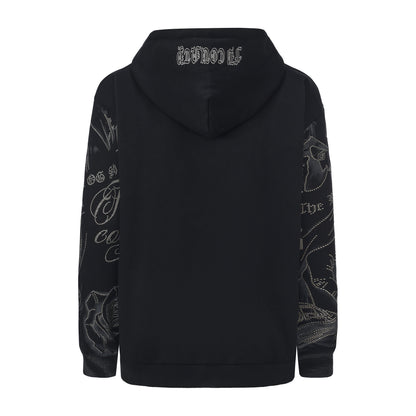 FB County Rhinestone Tatted Up Hoodie